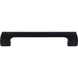 Top Knobs - Holland Pull 5 1/16 Inch (c-c) Flat Black - Flat Black