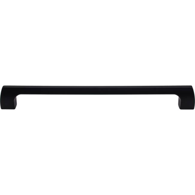 Top Knobs - Holland Appliance Pull 12 Inch (c-c) Flat Black - Flat Black
