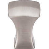 Top Knobs - Glacier Knob 3/4 Inch Brushed Satin Nickel - Brushed Satin Nickel