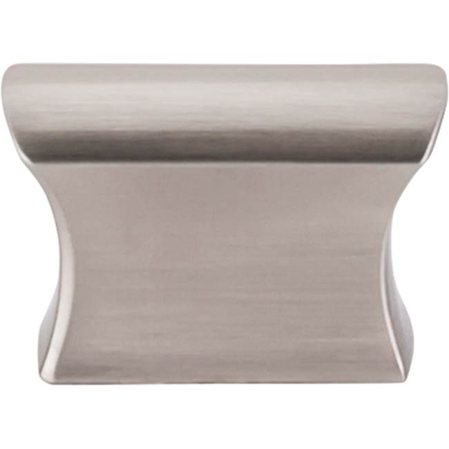 Top Knobs - Glacier Knob 1 1/2 Inch Brushed Satin Nickel - Brushed Satin Nickel