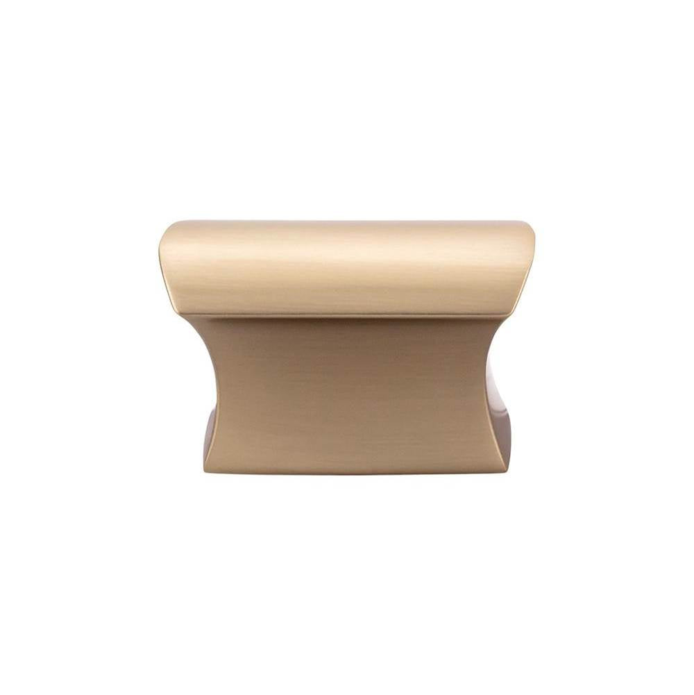Top Knobs - Glacier Knob 1 1/2 Inch Honey Bronze - Honey Bronze