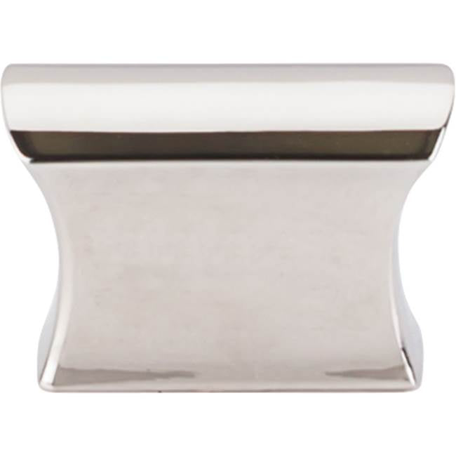 Top Knobs - Glacier Knob 1 1/2 Inch Polished Nickel - Polished Nickel
