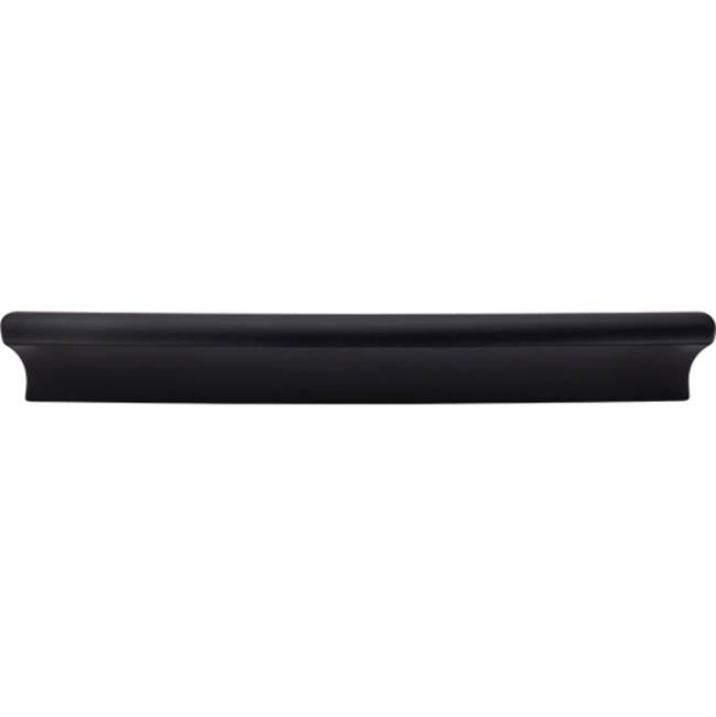 Top Knobs - Glacier Pull 6 Inch (c-c) Flat Black - Flat Black