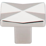 Top Knobs - Quilted Knob 1 1/4 Inch Polished Nickel - Polished Nickel