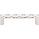 Top Knobs - Quilted Pull 3 3/4 Inch (c-c) Polished Nickel - Polished Nickel
