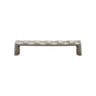 Top Knobs - Quilted Pull 5 1/16 Inch (c-c) Ash Gray - Ash Gray
