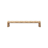 Top Knobs - Quilted Pull 6 5/16 Inch (c-c) Honey Bronze - Honey Bronze