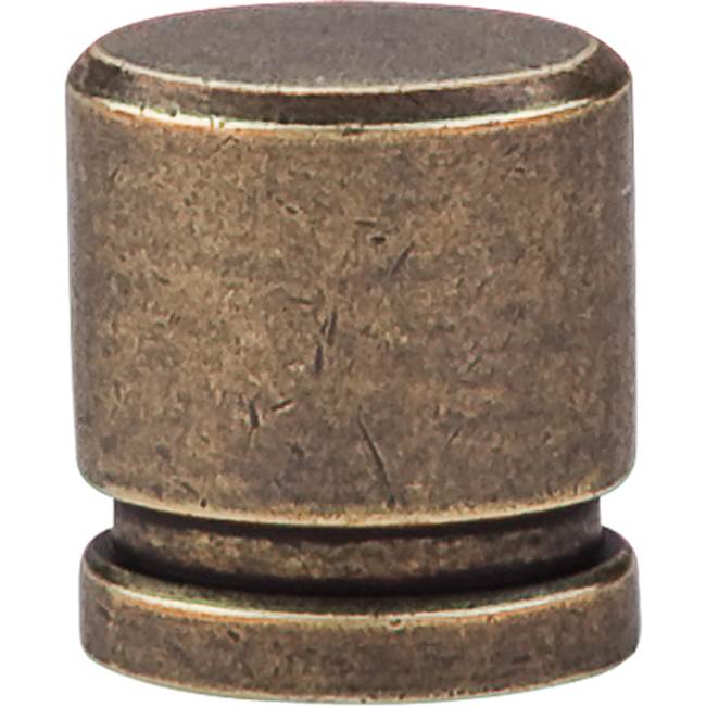 Top Knobs - Oval Knob 1 Inch German Bronze - German Bronze