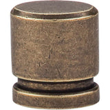 Top Knobs - Oval Knob 1 Inch German Bronze - German Bronze