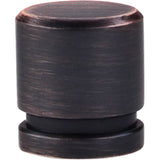 Top Knobs - Oval Knob 1 Inch Tuscan Bronze - Tuscan Bronze