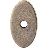 Top Knobs - Oval Backplate 1 1/4 Inch German Bronze - German Bronze