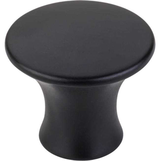 Top Knobs - Oculus Knob 1 5/16 Inch Flat Black - Flat Black