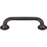 Top Knobs - Oculus Oval Pull 3 3/4 Inch (c-c) Sable - Sable