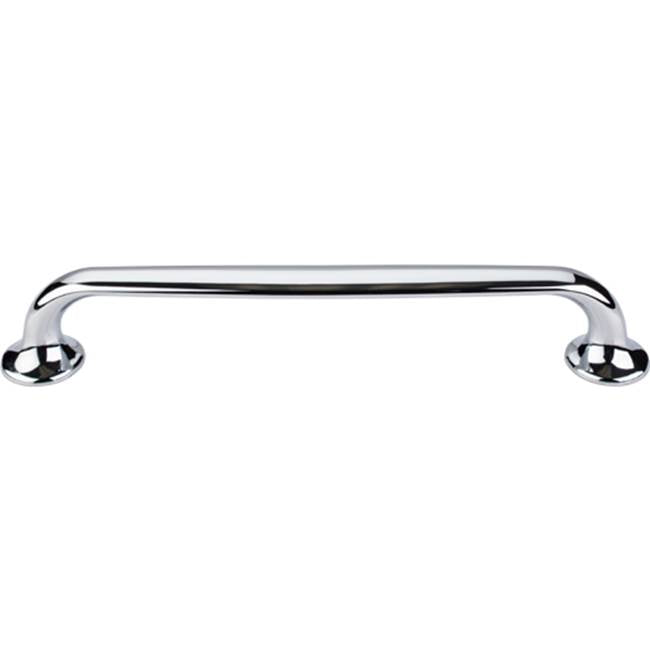 Top Knobs - Oculus Oval Pull 6 5/16 Inch (c-c) Polished Chrome - Polished Chrome