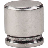 Top Knobs - Oval Knob 1 1/8 Inch Pewter Antique - Pewter Antique