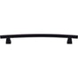 Top Knobs - Arched Pull 8 Inch (c-c) Flat Black - Flat Black