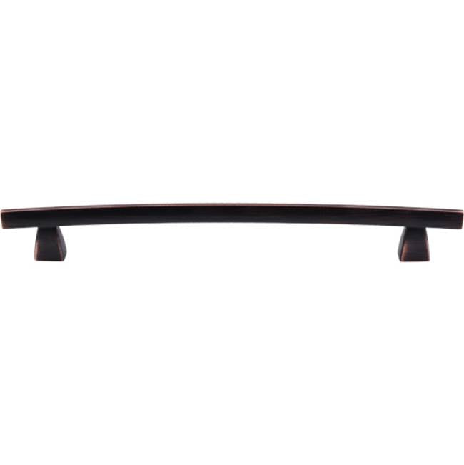 Top Knobs - Arched Pull 8 Inch (c-c) Tuscan Bronze - Tuscan Bronze