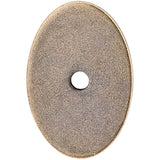 Top Knobs - Oval Backplate 1 1/2 Inch German Bronze - German Bronze
