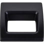 Top Knobs - Tango Finger Pull 1 1/8 Inch (c-c) Flat Black - Flat Black