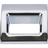 Top Knobs - Tango Finger Pull 1 1/8 Inch (c-c) Polished Chrome - Polished Chrome