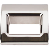 Top Knobs - Tango Finger Pull 1 1/8 Inch (c-c) Polished Nickel - Polished Nickel