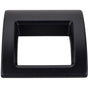 Top Knobs - Tango Finger Pull 1 1/2 Inch (c-c) Flat Black - Flat Black