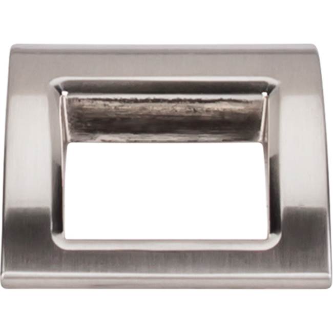 Top Knobs - Tango Finger Pull 1 1/2 Inch (c-c) Brushed Satin Nickel - Brushed Satin Nickel