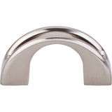 Top Knobs - Tango U Finger Pull 1 1/4 Inch (c-c) Brushed Satin Nickel - Brushed Satin Nickel