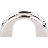 Top Knobs - Tango U Finger Pull 1 1/4 Inch (c-c) Polished Nickel - Polished Nickel