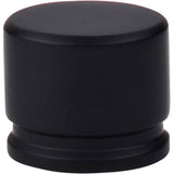 Top Knobs - Oval Knob 1 3/8 Inch Flat Black - Flat Black