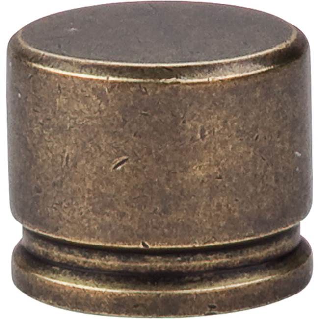 Top Knobs - Oval Knob 1 3/8 Inch German Bronze - German Bronze