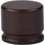 Top Knobs - Oval Knob 1 3/8 Inch Oil Rubbed Bronze - Oil Rubbed Bronze