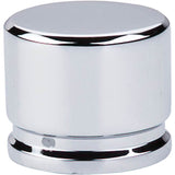 Top Knobs - Oval Knob 1 3/8 Inch Polished Chrome - Polished Chrome
