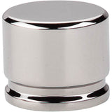 Top Knobs - Oval Knob 1 3/8 Inch Polished Nickel - Polished Nickel