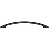 Top Knobs - Tango Cut Out Pull 7 1/2 Inch (c-c) Flat Black - Flat Black