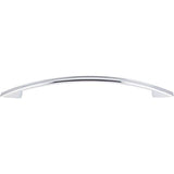 Top Knobs - Tango Cut Out Pull 7 1/2 Inch (c-c) Polished Chrome - Polished Chrome