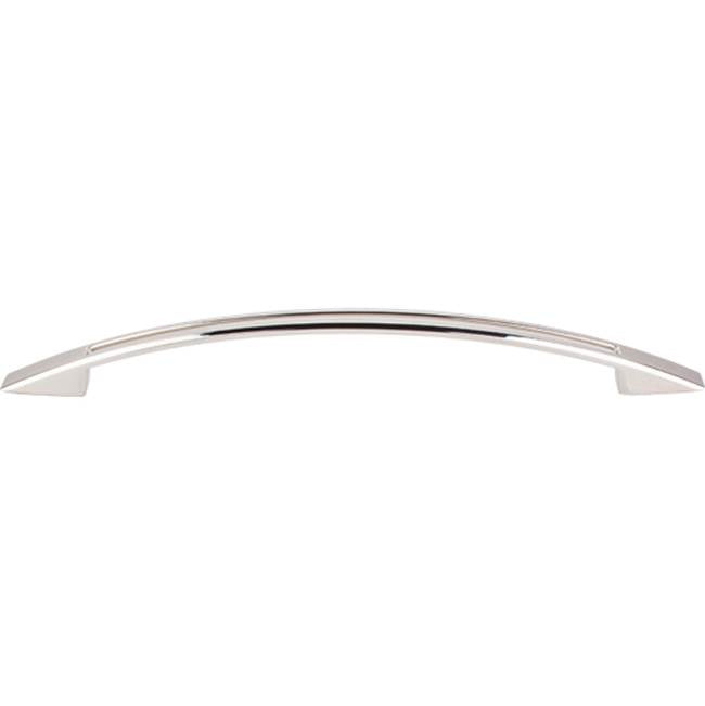 Top Knobs - Tango Cut Out Pull 7 1/2 Inch (c-c) Polished Nickel - Polished Nickel