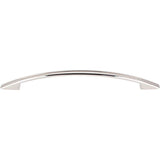 Top Knobs - Tango Cut Out Pull 7 1/2 Inch (c-c) Polished Nickel - Polished Nickel