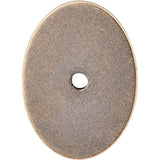 Top Knobs - Oval Backplate 1 3/4 Inch German Bronze - German Bronze