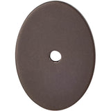 Top Knobs - Oval Backplate 1 3/4 Inch Oil Rubbed Bronze - Oil Rubbed Bronze