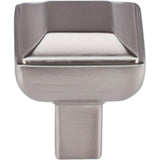 Top Knobs - Podium Knob 1 Inch Brushed Satin Nickel - Brushed Satin Nickel