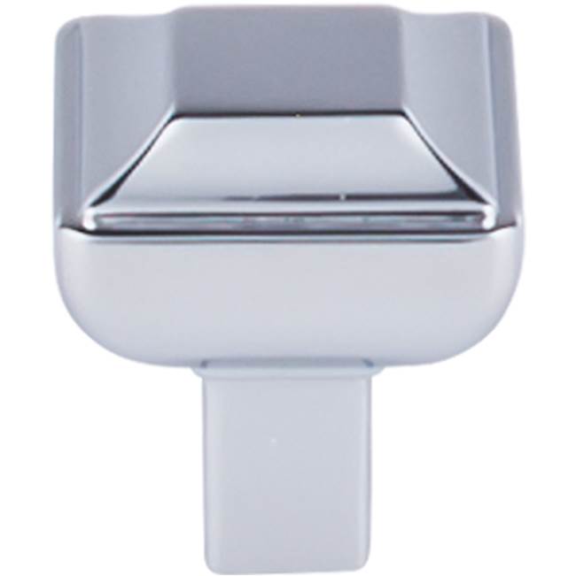 Top Knobs - Podium Knob 1 Inch Polished Chrome - Polished Chrome