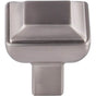 Top Knobs - Podium Knob 1 1/8 Inch Brushed Satin Nickel - Brushed Satin Nickel