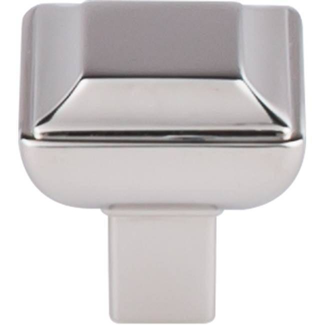 Top Knobs - Podium Knob 1 1/8 Inch Polished Nickel - Polished Nickel