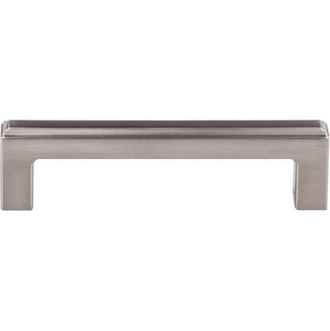 Top Knobs - Podium Pull 3 3/4 Inch (c-c) Brushed Satin Nickel - Brushed Satin Nickel