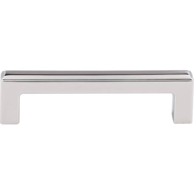 Top Knobs - Podium Pull 3 3/4 Inch (c-c) Polished Nickel - Polished Nickel