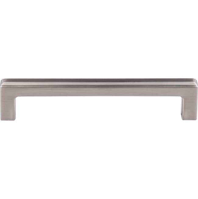 Top Knobs - Podium Pull 5 1/16 Inch (c-c) Brushed Satin Nickel - Brushed Satin Nickel
