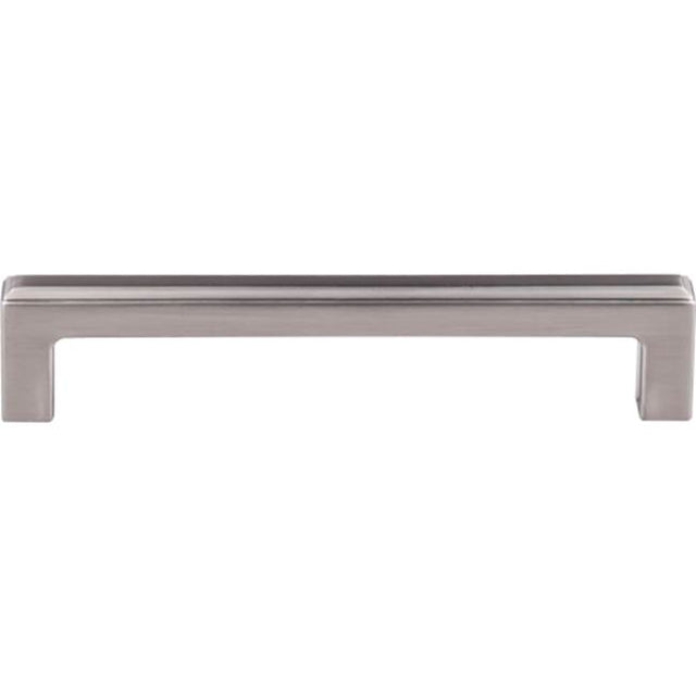 Top Knobs - Podium Pull 5 1/16 Inch (c-c) Brushed Satin Nickel - Brushed Satin Nickel