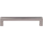 Top Knobs - Podium Pull 5 1/16 Inch (c-c) Brushed Satin Nickel - Brushed Satin Nickel