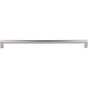 Top Knobs - Podium Pull 12 Inch (c-c) Brushed Satin Nickel - Brushed Satin Nickel
